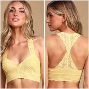 Galloon Lace Racerback Bralette